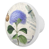  hydrangea keramische knop (Rechts)