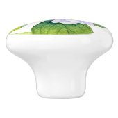 Hydrangea Keramische Knop (Zijkant)