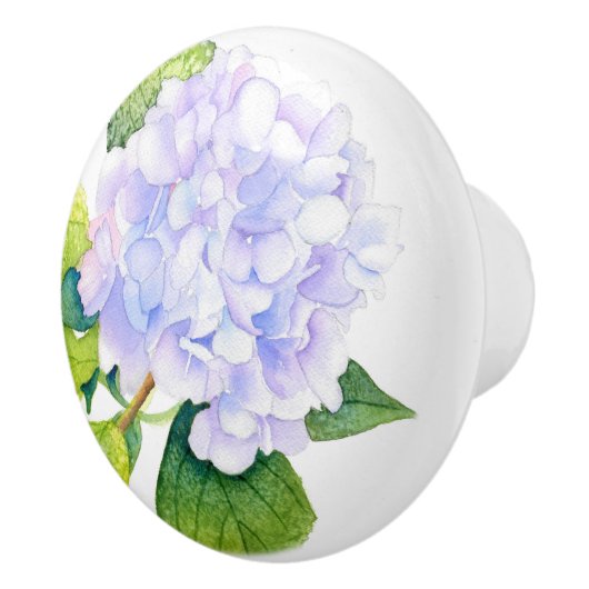 Hydrangea Keramische Knop (Rechts)