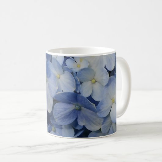 Hydrangea Koffiemok (Voorkant rechts)