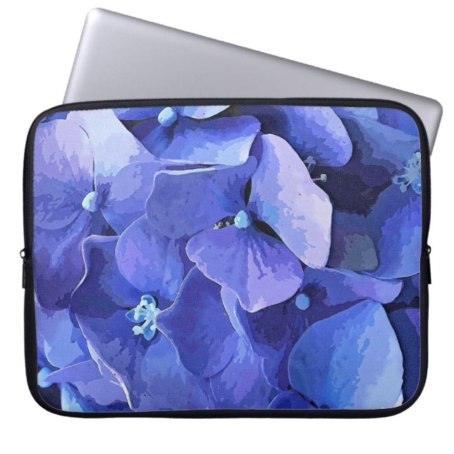HYDRANGEA LAPTOP SLEEVE (Voorkant)