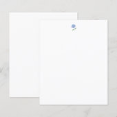 Hydrangea Letterhead (Voorkant / Achterkant)