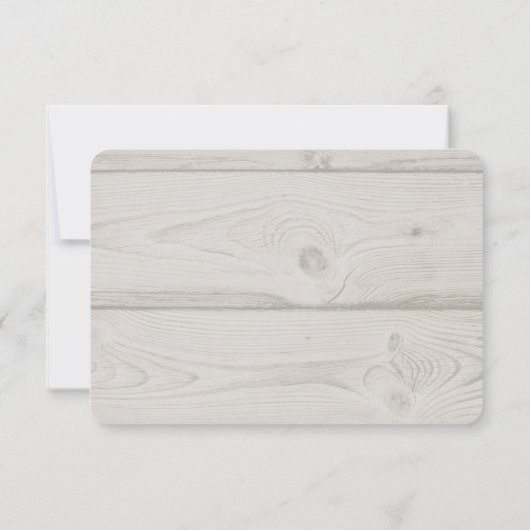 Hydrangea Lila Floral Geometric Memorial RSVP Kaartje (Achterkant)