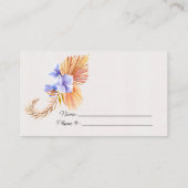 Hydrangea loterijbriefje informatiekaartje (Achterkant)