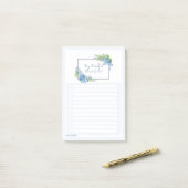 Hydrangea Love 'Mijn Mindful Moments Lijsten' Post-it® Notes (Op bureau)