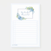 Hydrangea Love 'Mijn Mindful Moments Lijsten' Post-it® Notes (Voorkant)