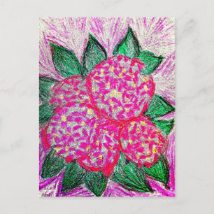 Hydrangea macrophylla briefkaart