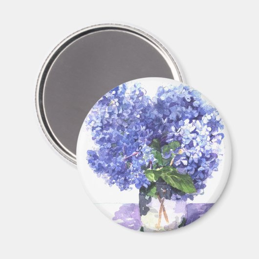Hydrangea Magnet (Voorkant / Achterkant)