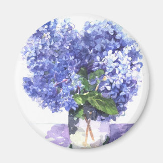 Hydrangea Magnet