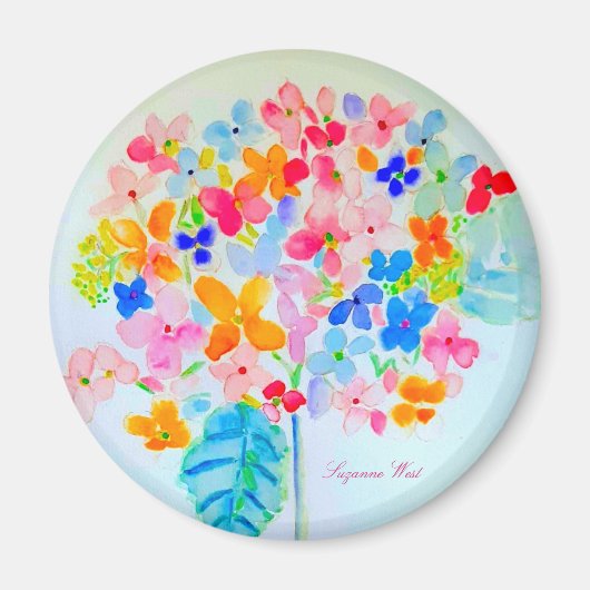 Hydrangea magnet van Ariella & Lily Design (Voorkant)