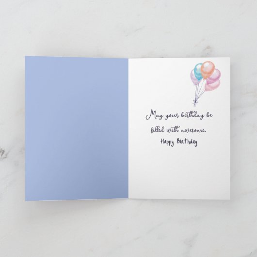 Hydrangea mand voor de verjaardag kaart (Binnen)