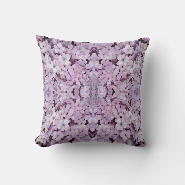 Hydrangea Mandala Sierkussen (Voorkant)