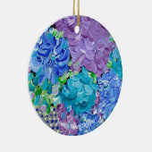 Hydrangea Mania-sieraad Keramisch Ornament (Rechts)
