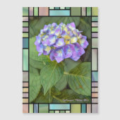 Hydrangea "Marine Blue" [Magnet Card] (Voorkant)