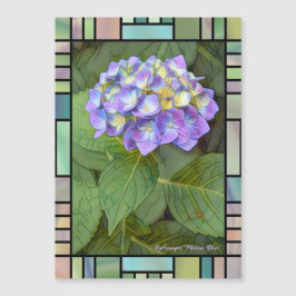 Hydrangea "Marine Blue" [Magnet Card]