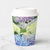 Hydrangea Mix-PAPER PARTY CUPS Papieren Bekers