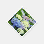 Hydrangea Mix Paper Party Napkins Servetten (Hoek)