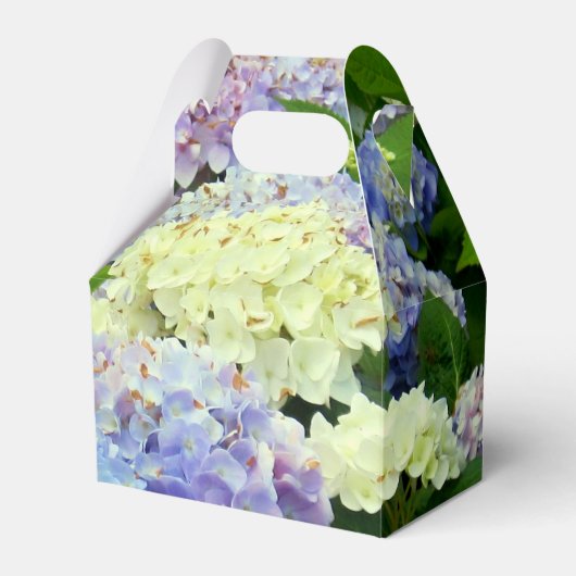 Hydrangea Mix-PARTIJ FAVOR BOX, kabelstijl Bedankdoosjes (Voorkant Zijde)