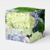Hydrangea Mix-PARTIJ FAVOR BOX, vierkante stijl Bedankdoosjes (Voorkant Zijde)