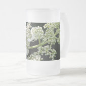 Hydrangea-Mok Matglas Bierpul (Voorkant rechts)