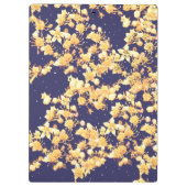 hydrangea night and gold klembord (Achterkant)