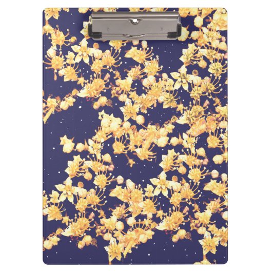 hydrangea night and gold klembord (Voorkant)