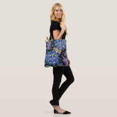 Hydrangea Night Tote Tas (Op model)
