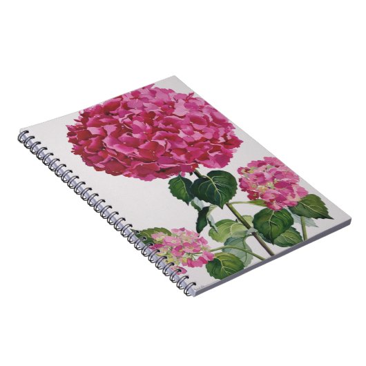 Hydrangea Notitieboek (Rechterzijde)