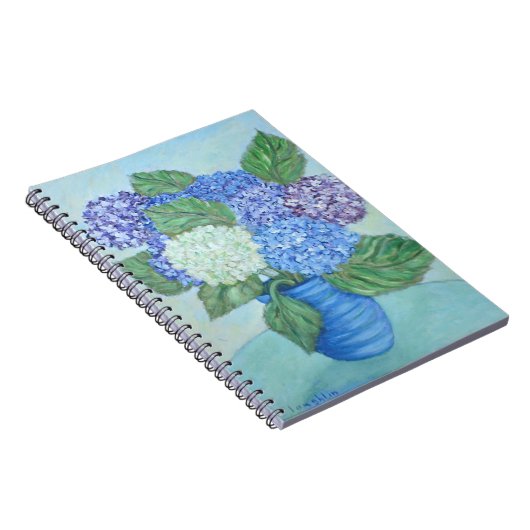 Hydrangea Notitieboek (Rechterzijde)