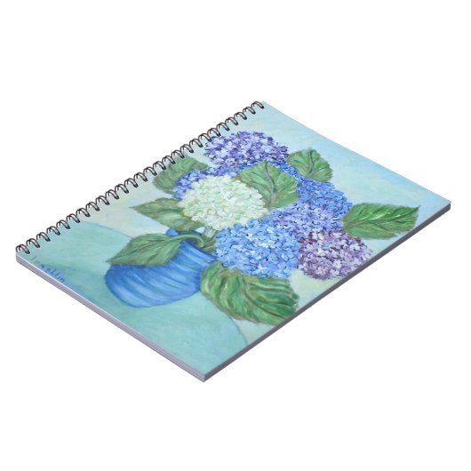 Hydrangea Notitieboek (Linkerzijde)