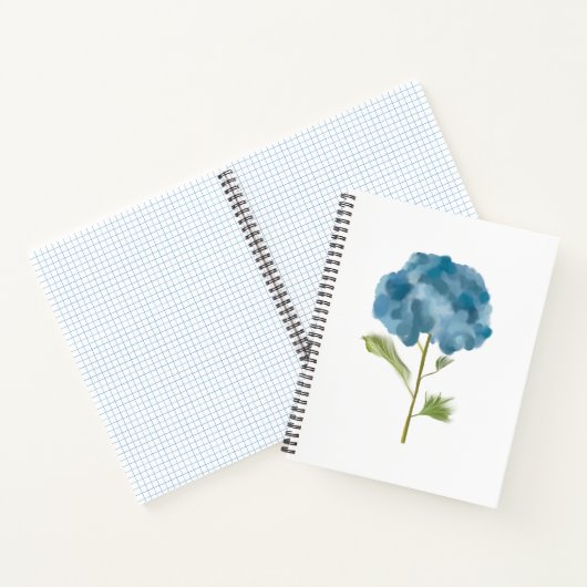 Hydrangea notitieboek (Binnen)
