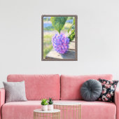 Hydrangea Ochtend Canvas Afdruk (Insitu (Woonkamer))