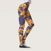Hydrangea Orang en Navy Blue Leggings (Rechts)