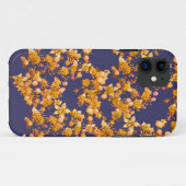 hydrangea oranje en marine Case-Mate iPhone case (Achterkant (horizontaal))