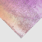 Hydrangea Paars Gold Metallic Floral Tissuepapier (Detail)