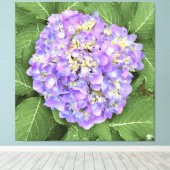 Hydrangea - Paarse - Canvas (Insitu (Houten vloer))