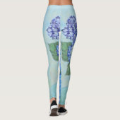 Hydrangea Painting Leggings (Achterkant)