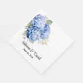 Hydrangea Papieren Servetten (Hoek)