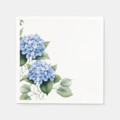 Hydrangea Papieren Servetten (Voorkant)