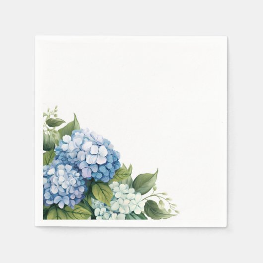 Hydrangea Papieren Servetten (Voorkant)