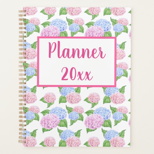 Hydrangea Pattern Planner (Voorkant)