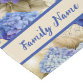 Hydrangea Pattern Short Table Runner Korte Tafelloper (Hoek)