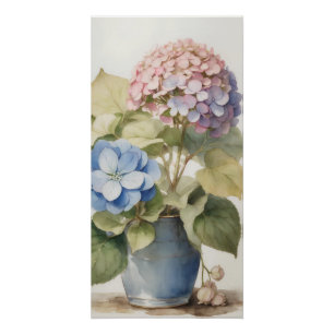 Hydrangea Perfect Poster