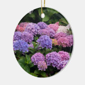 Hydrangea Photograph Keramisch Ornament (Links)