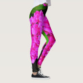 Hydrangea Pink Floral Flowers Natuur Elegant Chic Leggings (Rechts)