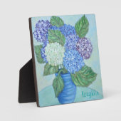 Hydrangea Plaque Fotoplaat (Voorkant)