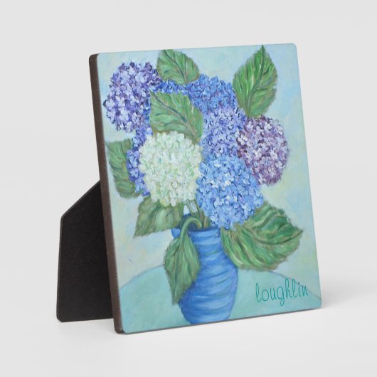 Hydrangea Plaque Fotoplaat (Voorkant)