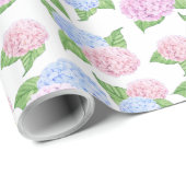 Hydrangea Print Cadeaupapier (Rol Hoek)