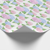 Hydrangea Print Cadeaupapier (Hoek)
