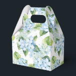 Hydrangea Print Feestbehandelingsdoos Bedankdoosjes<br><div class="desc">Het cadeautjesdoosje is afgebeeld met een hydrangea-bloemenprint. 
Pas dit item aan of koop het zoals het is.
Tip: Voeg gewoon je lekkere traktaties toe en wat vrolijke linten.



Gelicentieerde afbeelding</div>